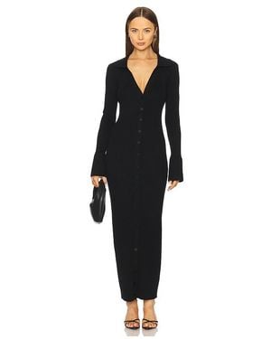SNDY'S Carol Maxi Dress - Black