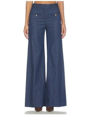 Veronica Beard Ledger Pant - Blue