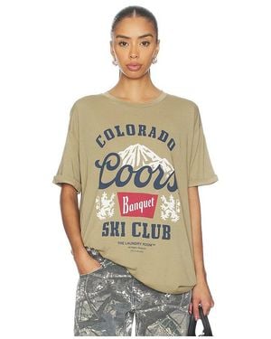 The Laundry Room Camiseta Tamaño Grande Coors Colorado Sku Club En Color Verde Oliva Talla (También En Xs) - Multicolor