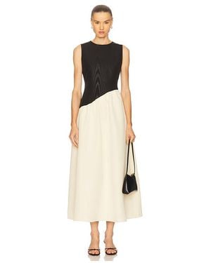Simon Miller Laurel Moire Midi Dress - ホワイト