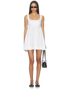 Matthew Bruch Vestido Babydoll De Tirantes Con Cordón Ajustable En Color Blanco Talla (También En 8)