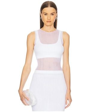 Jonathan Simkhai Oakley Tank - White