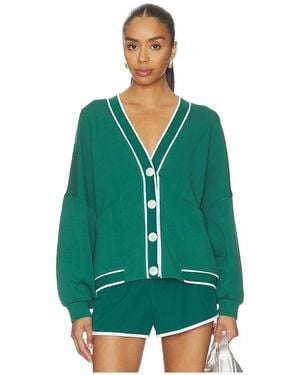 Varley Cã¡Rdigan Decker Off Court En Color Verde Talla (Tambiãn En Xs, S, Xl)