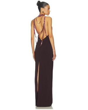 The Attico Chain Gown - Multicolour