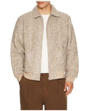 BOUND BLOUSON en Cream - Neutre