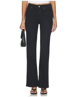 PAIGE High Rise Laurel Canyon With Twisted Seam Bootcut Jeans - Black