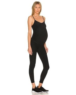 Beyond Yoga Spacedye Uplift Maternity Jumpsuit - Black