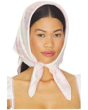 LoveShackFancy Labrina Head Scarf - Pink