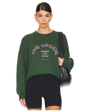 The Upside Jetset Paloma クルースウェットシャツ - グリーン