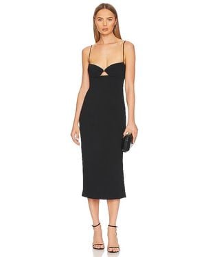 Bardot Vienna Midi Dress - Black