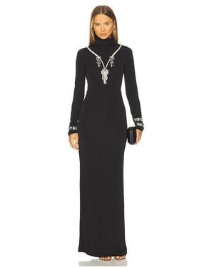 Des Phemmes Maxikleid Dress - Schwarz
