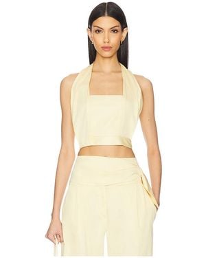 IRO Charlotte Top En Color Amarillo Limon Talla (También En 38/6, 40/8, 42/10) - Neutro