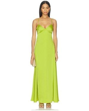 Susana Monaco Satin Slip Dress - White