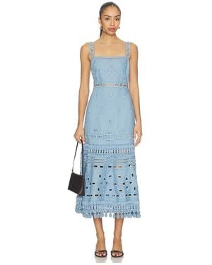 Alexis Evelyn Dress - Blue