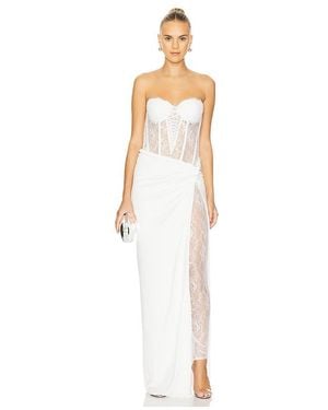 retroféte Carla Jumpsuit - White