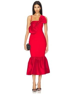 Likely Patti Midi Dress - Rot