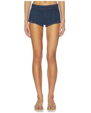 GOOD AMERICAN Micro Shorts - Blue