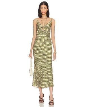 Bec & Bridge Quinn Maxi Dress - Metallic