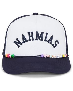 NAHMIAS Friendship Trucker Hat - Blue