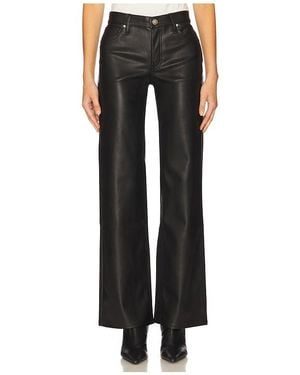 Hudson Jeans Rosie High Rise Wide Leg - Black