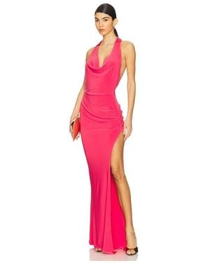 Zhivago Abendkleid Mit Drapiertem Ausschnitt - Pink