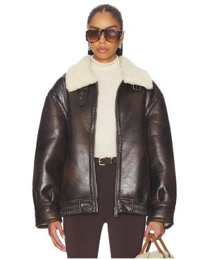 superdown Georgiana Faux Leather Jacket - Black