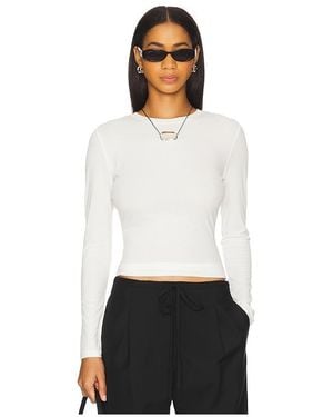 Anine Bing Jo ロングスリーブTシャツ - ホワイト
