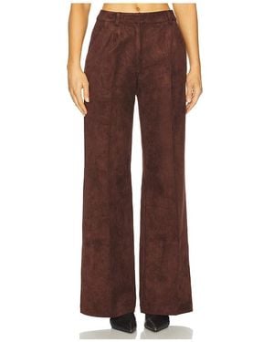 Amanda Uprichard X Revolve Slater Suede Pants - Brown