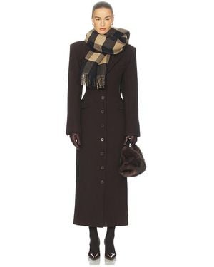 Helsa Topcoat Italian Wool Blend - Schwarz