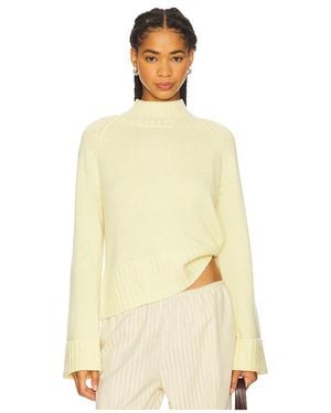 Autumn Cashmere モックネックトップ - ナチュラル