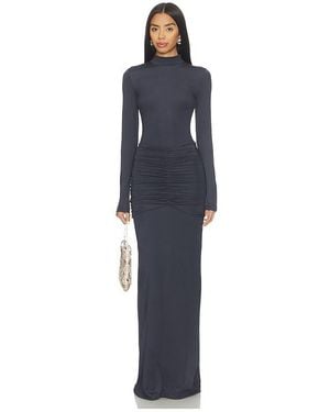 OW Collection Celia Maxi Dress - Blue