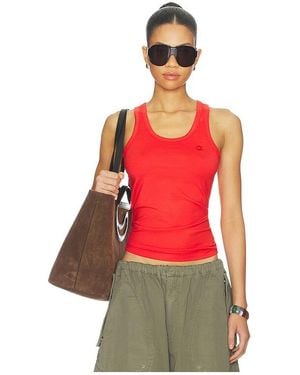 Coperni Lightweight Logo Tank Top - Red