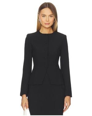 ALL THE WAYS Jane Collarless Blazer - Black