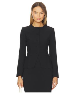 ALL THE WAYS Jane Collarless Blazer - Black