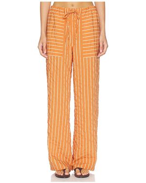 La Ligne Hose Mit Kordelzug - Orange