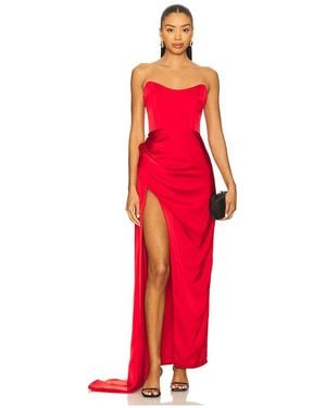 Katie May Vestido Largo Bita En Color Rojo Talla (También En M, S, Xl, Xs)