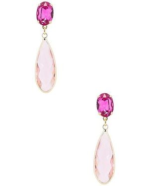 Anton Heunis Omega Clasp Colour Drop Earrings - Multicolour