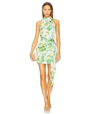 Elliatt Tess Halter Mini Dress - Yellow