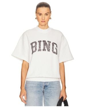 Anine Bing Jay Sweatshirt Bing - White