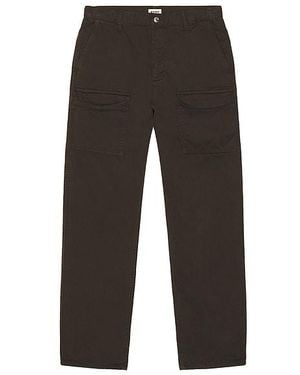 Asher Cadden Cargo Twill Pants - Black