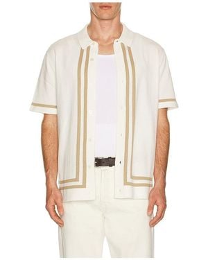 Rails Leo Knitted Shirt - Natural