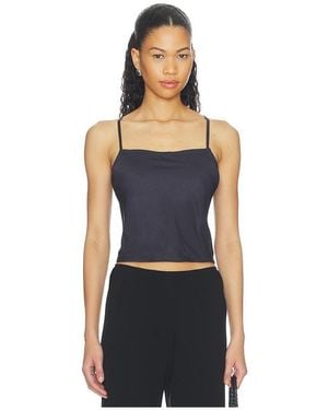 Leset Daniel Square Neck Tank - Black