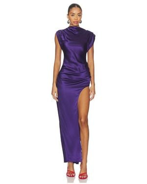 Amanda Uprichard Kleid Biella - Blau