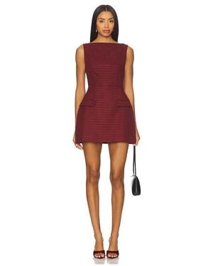 Amanda Uprichard Kleid Banco - Rot
