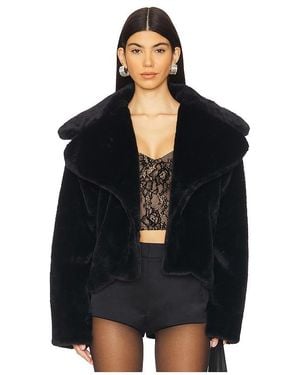 superdown Mantel Willow - Schwarz