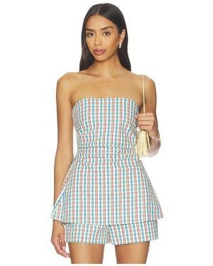 Faithfull the Brand Isole Top - Blue