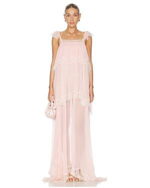 LoveShackFancy Maralee Dress - Pink