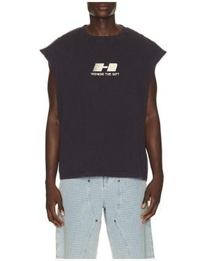 Honor The Gift The Frequency Tank - Blue