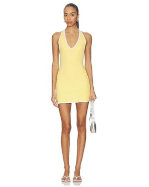 FAE ROBE COURTE AVA en Yellow - Jaune