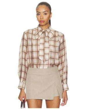 Astr Mabry Top En Color Marrón Talla (También En M, S, Xl, Xs) - Neutro